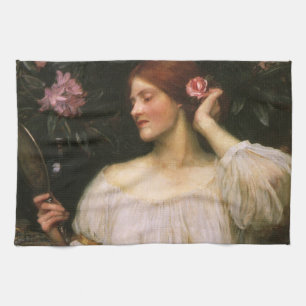 Förfänglighet av John William Waterhouse Kökshandduk