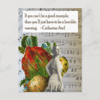 Förfärlig Varnings vykort