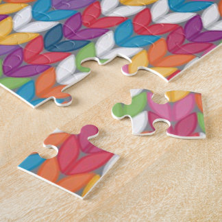 Förfärligt pusselstickmönster pussel