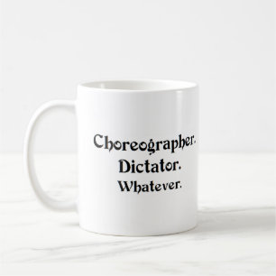 författardiktator kaffemugg