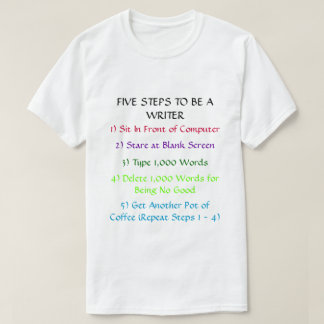 Författare 5--StepsT-tröja Tee Shirt