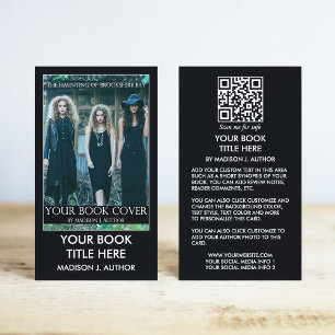 Författare av Bok-skydd, QR Visitkort
