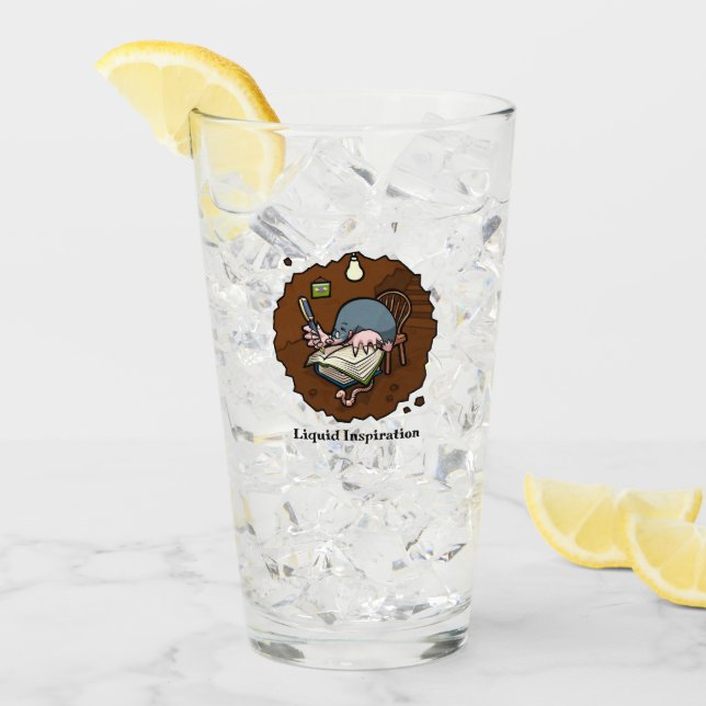 Författare av flytande inspiration i Tecknaden Bur Glaskopp (Framsida Ice)