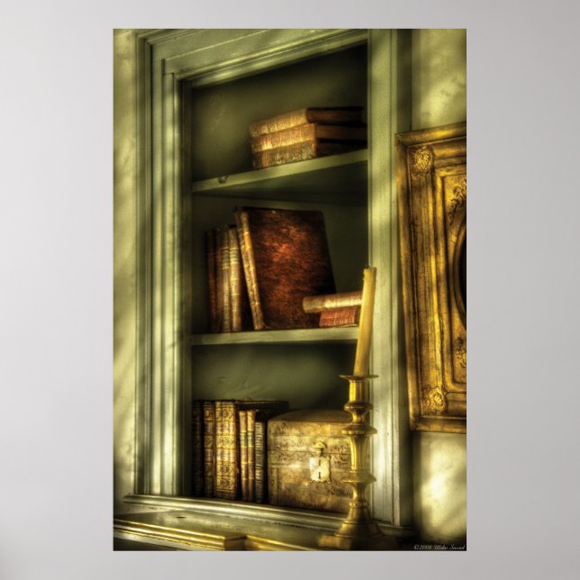 Författare - Bibliotek Poster (Framsidan)