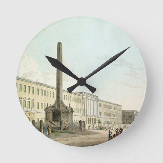 Författare byggnader, Calcutta, pläterar 30 från Rund Klocka (Framsida)