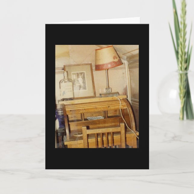 Författare det bästa skrivbordet för rulle kort (Framsida)