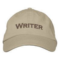Författare Embroied Baseball Cap/Baseball Hat