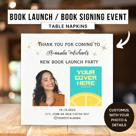 Författare Författare Boklanseringsfest välkommen Pappersservett
