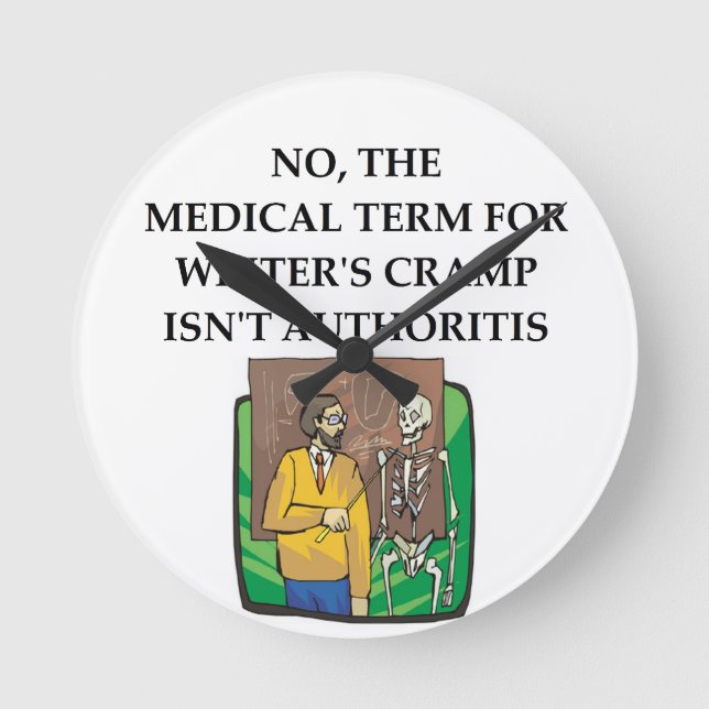 författare kramp rund klocka (Framsida)