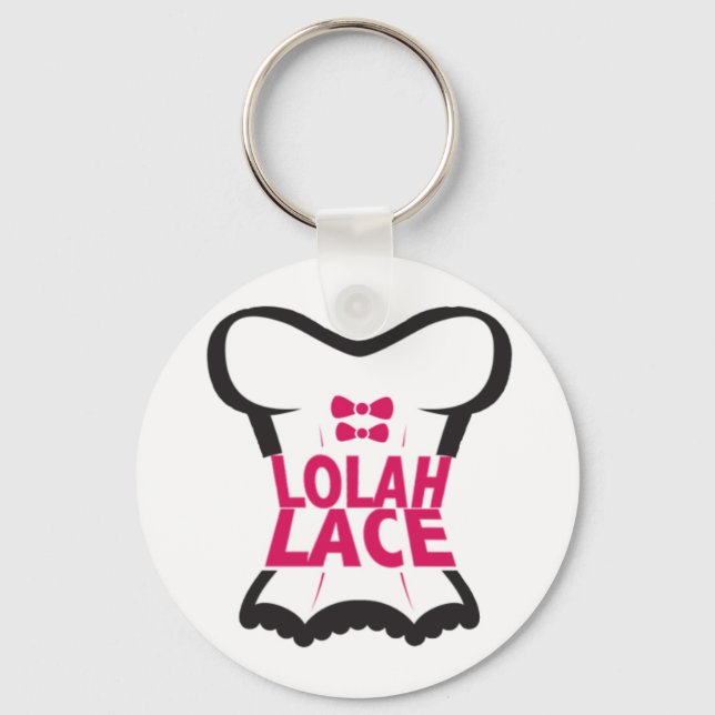 Författare Lolah Snöre Keychain Nyckelring (Framsida)