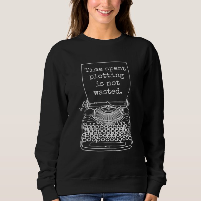 Författare Novelist-tid spenderad ritcitationsoffe T Shirt (Framsida)