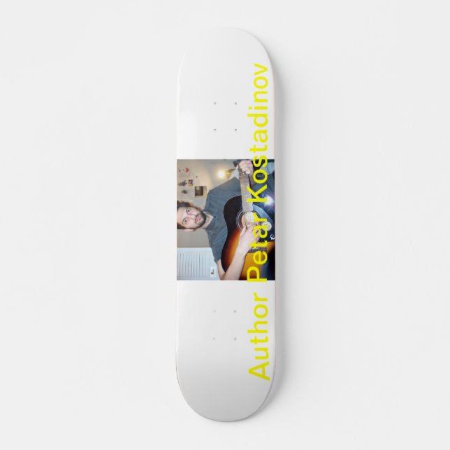 Författare Petar Kostadinov Skateboard Bräda 20 Cm (Framsida)