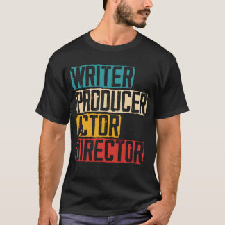 Författare Producent Skådespelare Regissör Konstnä T Shirt