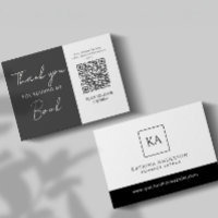 Författare QR-kod Bokrecensionsförfrågan Minimal