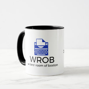 Författare rum av Boston den 30th årsdagmuggen Mugg