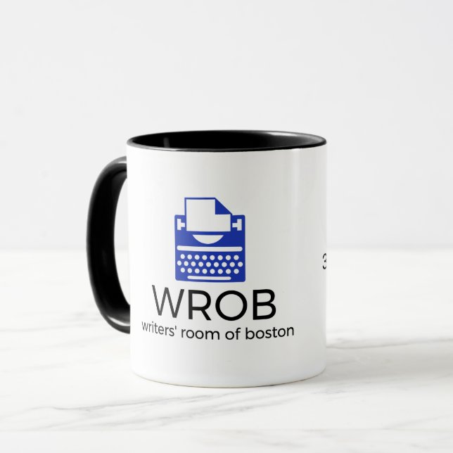 Författare rum av Boston den 30th årsdagmuggen Mugg (Framsida vänster)