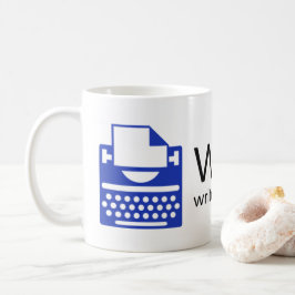Författare rum av den Boston logotypmuggen Kaffemugg