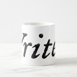 Författare svart Ing Kaffemugg