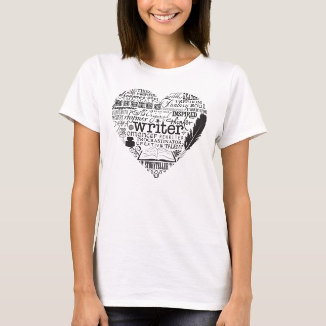 Författare T Shirt (Framsida)