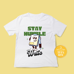 Författare T-shirt Inspire Quote Unisex T-Shirt