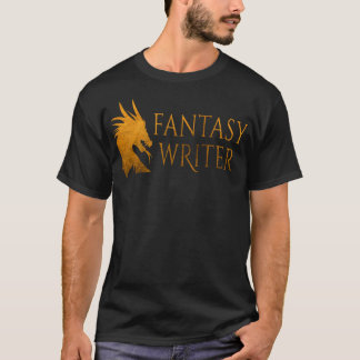 Författare till Fantasy Writer Dragon T Shirt