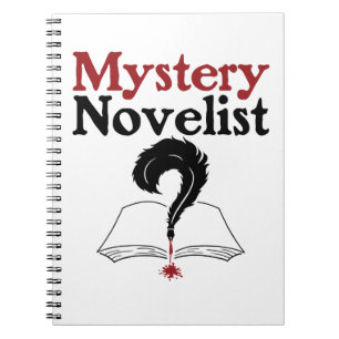 Författare till Myuseet Novelist Writer Author WHd Anteckningsbok