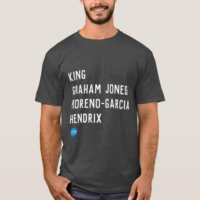 Författare till skräck t shirt (Framsida)