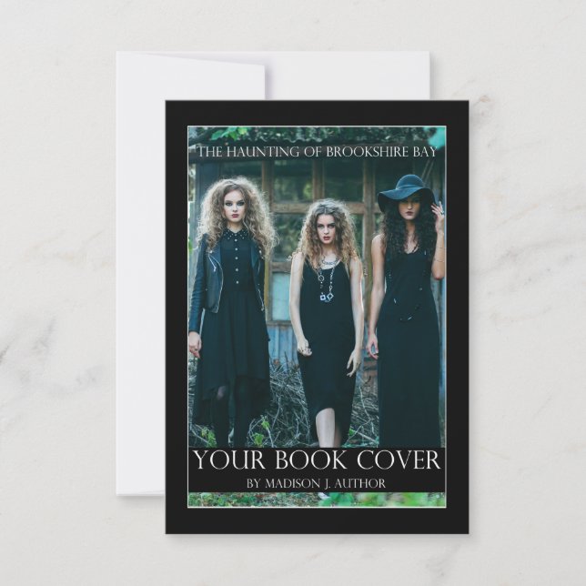 Författare till skrivprogram Bok | Promo för förfa Kort (Framsida)