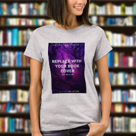 Författare till skrivprogrammet för Bok med modern T Shirt