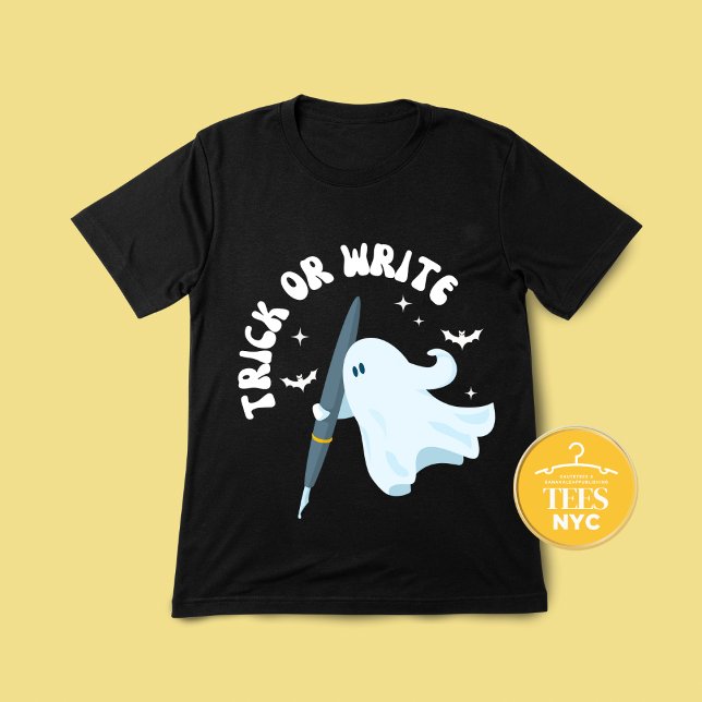 Författare till Spölar eller Skrivor Ghost Writer  T Shirt (Skapare uppladdad)