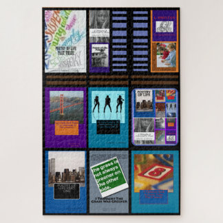 Författarebokbeståndpussel Pussel