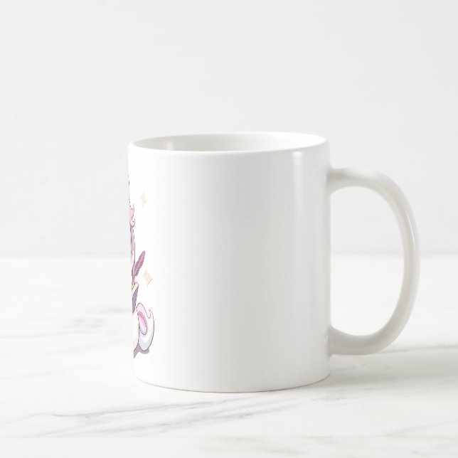 Författarens enhörningsmugg kaffemugg (Höger)