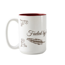Författarens kaffemugg | Drivs av kaffe & kapitel 