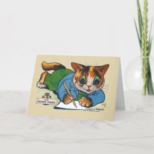 Författarens Mascot-katt, Louis Wain Kort
