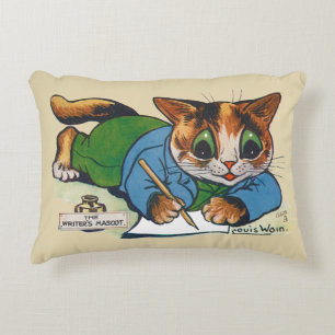 Författarens Mascot-katt, Louis Wain Prydnadskudde