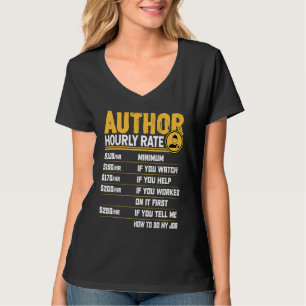 Författarens timpris Författarbloggare Bokförlägg T Shirt