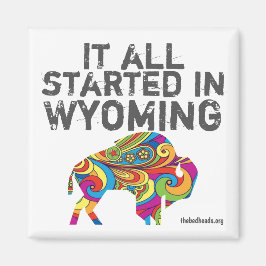 Författarens verkstad Wyoming Magnet