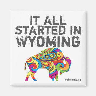 Författarens verkstad Wyoming Magnet