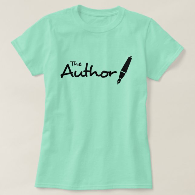 Författaret-skjortan Tee Shirt (Design framsida)