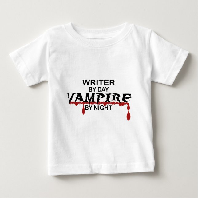 Författarevampyr vid natt tee (Framsida)