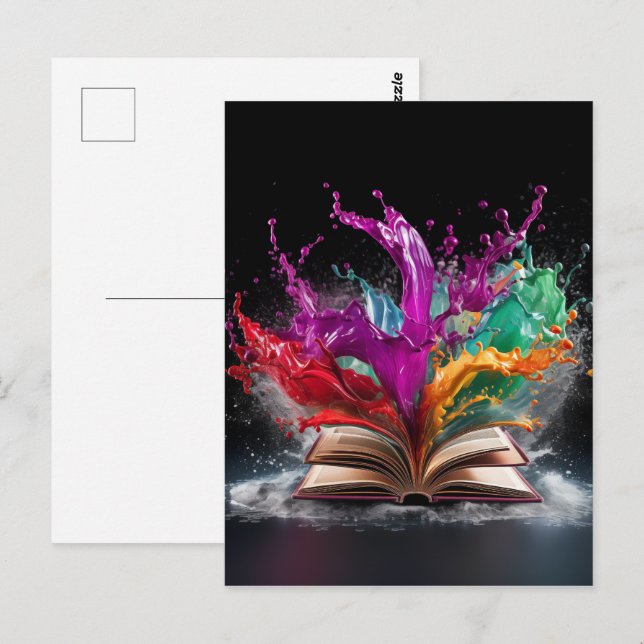 Författarkort Vykort (Fram/baksida)