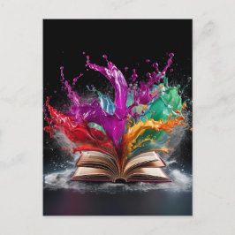 Författarkort Vykort