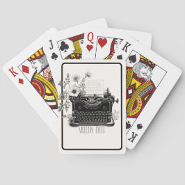 författarpoeter som använder modern konst ny estet casinokort