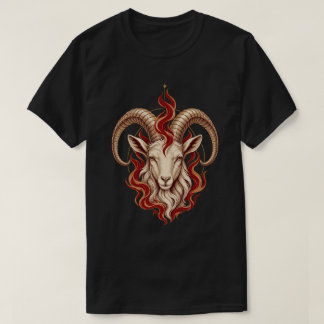 Förfinad Burgundy Yin Eld Get T Shirt
