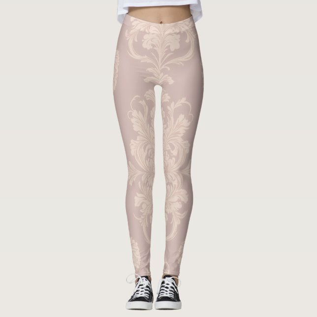 Förfinad design leggings (Framsida)
