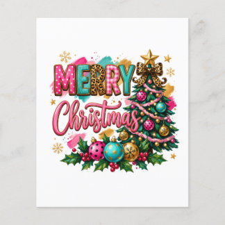 Förfinad God Jul Flygblad