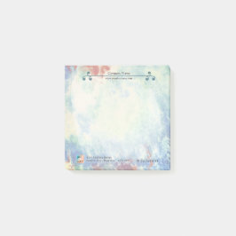 Förfinade befordringsanteckningar efter IT - Coola Post-it Block