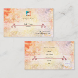 Förfinat Affärskort med QR - Kambrisk Hett Visitkort