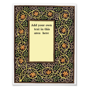 Förflyttning av konst och hantverk 1900 Ram Fototryck