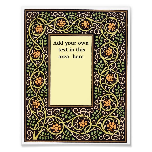 Förflyttning av konst och hantverk 1900 Ram Fototryck (Framsidan)